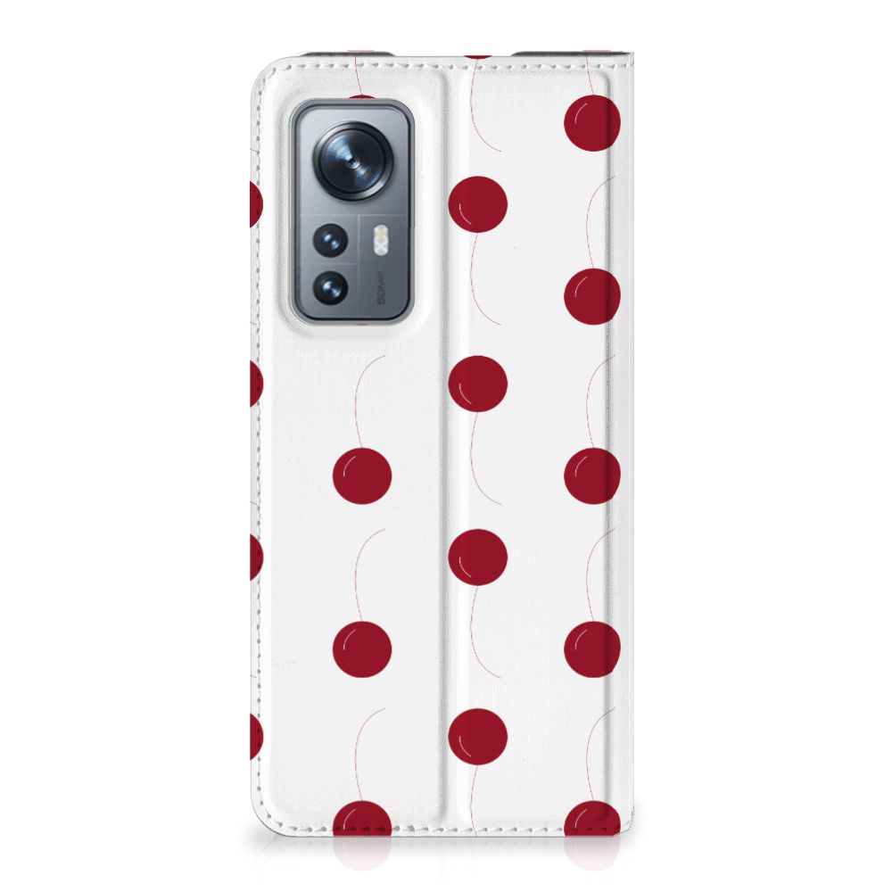 Xiaomi 12 | 12X Flip Style Cover Cherries