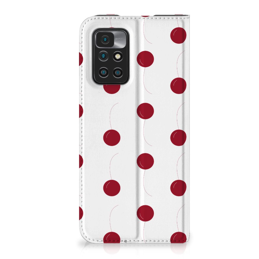 Xiaomi Redmi 10 Flip Style Cover Cherries