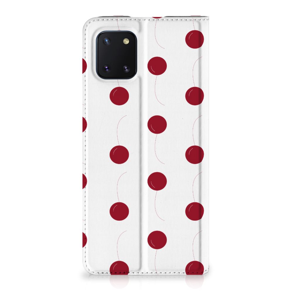 Samsung Galaxy Note 10 Lite Flip Style Cover Cherries
