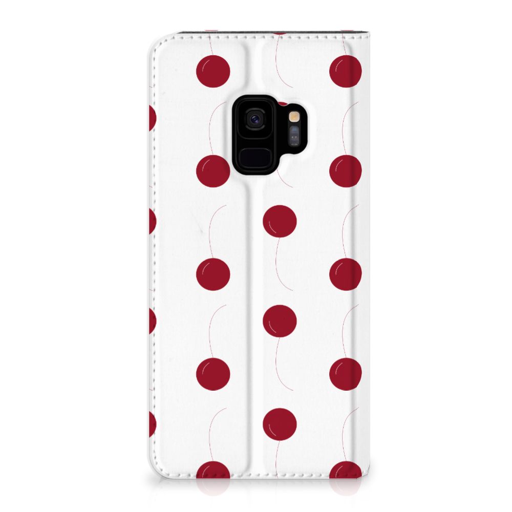 Samsung Galaxy S9 Flip Style Cover Cherries