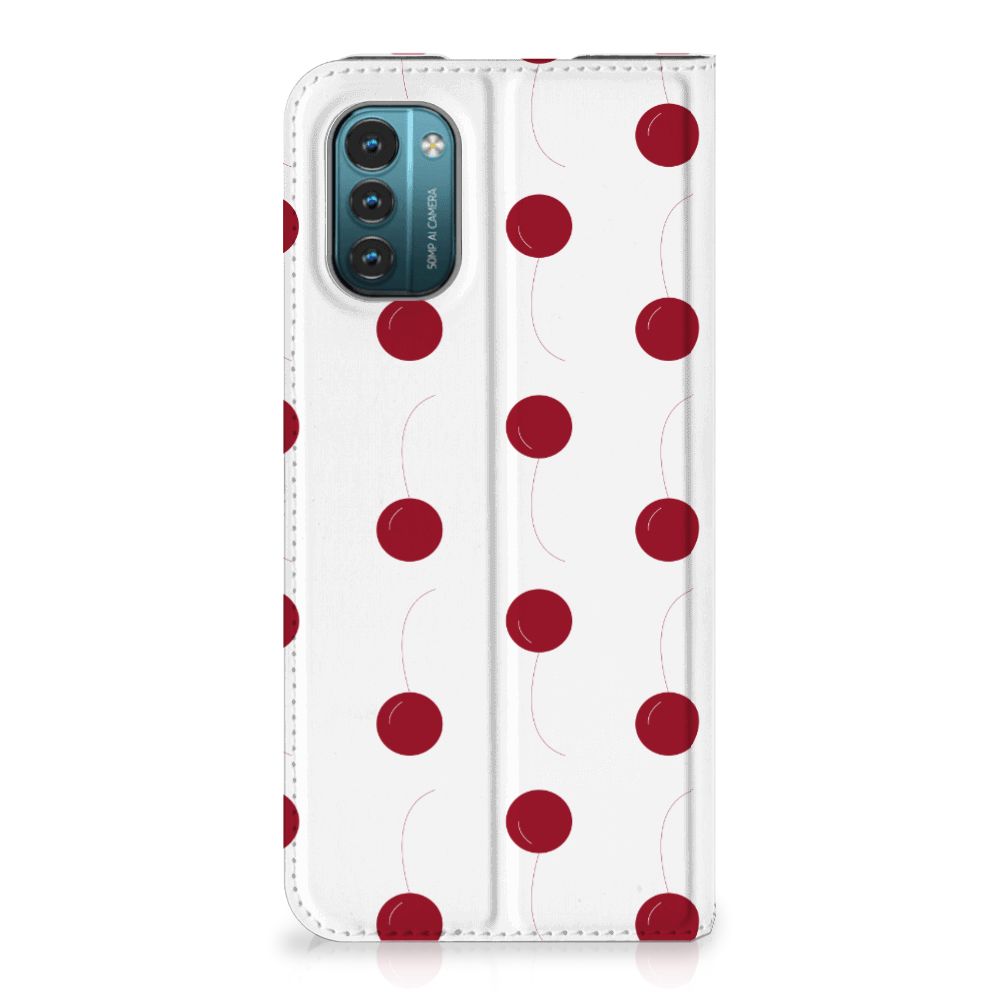 Nokia G11 | G21 Flip Style Cover Cherries