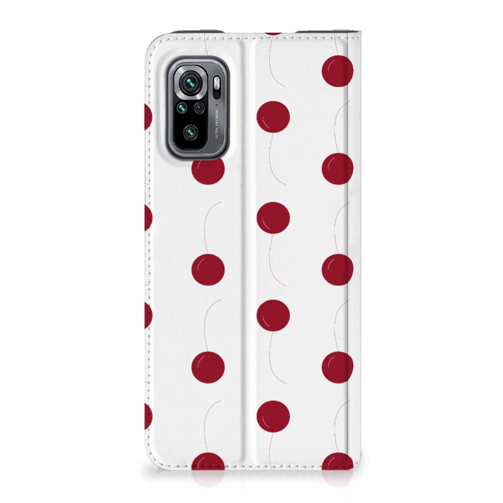 Xiaomi Redmi Note 10/10T 5G | Poco M3 Pro Flip Style Cover Cherries