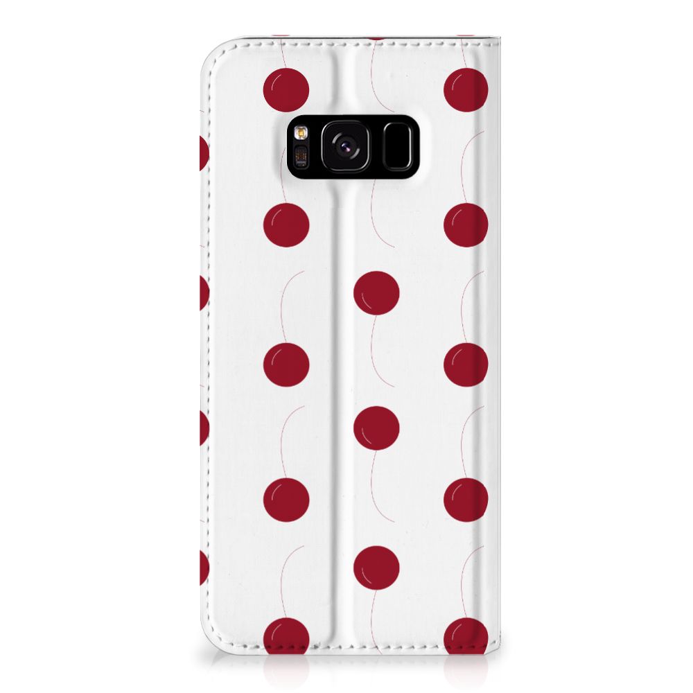Samsung Galaxy S8 Flip Style Cover Cherries