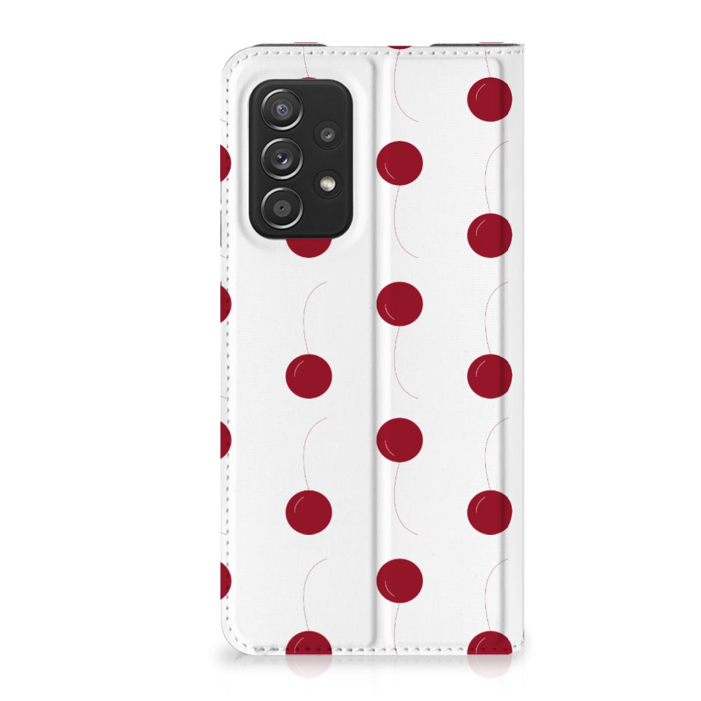 Samsung Galaxy A52 Flip Style Cover Cherries