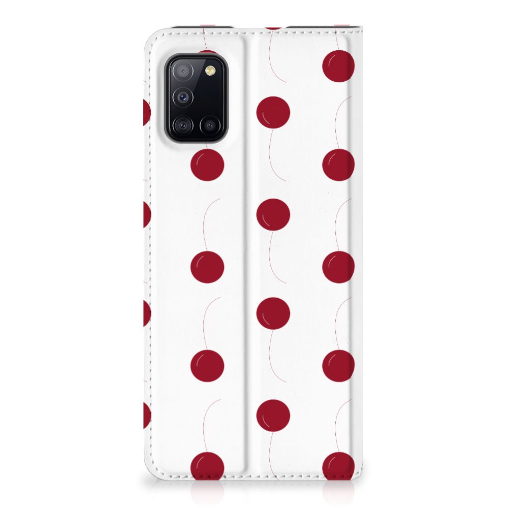 Samsung Galaxy A31 Flip Style Cover Cherries