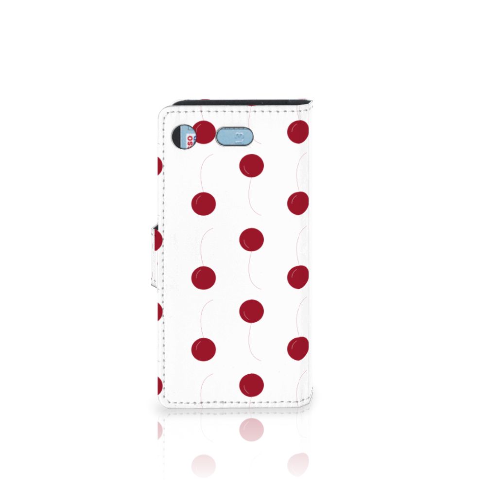 Sony Xperia XZ1 Compact Book Cover Cherries