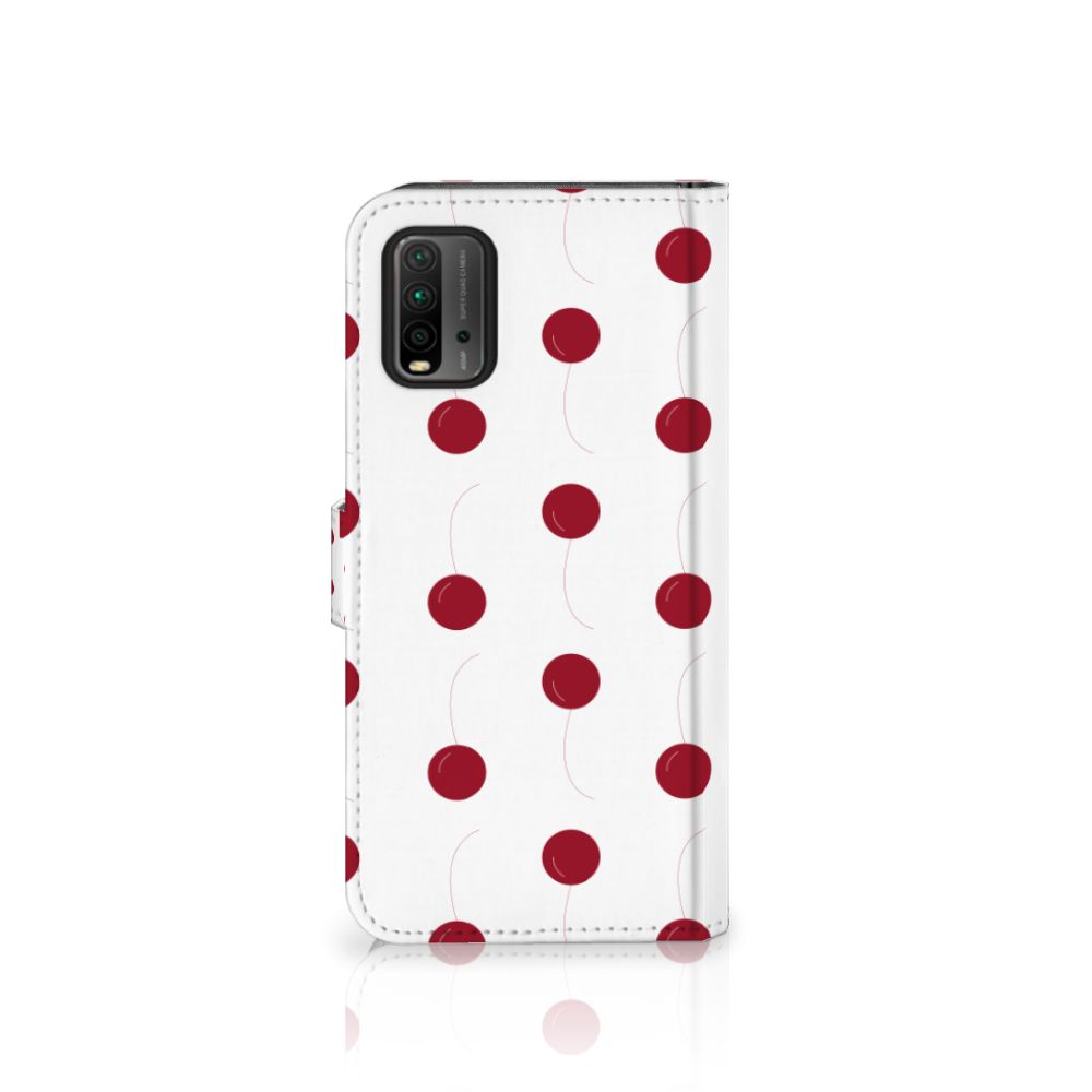 Xiaomi Redmi 9T | Poco M3 Book Cover Cherries