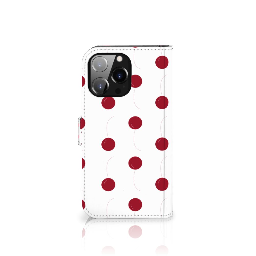 iPhone 14 Pro Max Book Cover Cherries