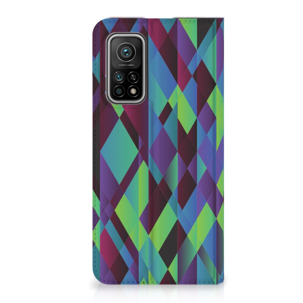 Xiaomi Mi 10T | 10T Pro Stand Case Abstract Green Blue