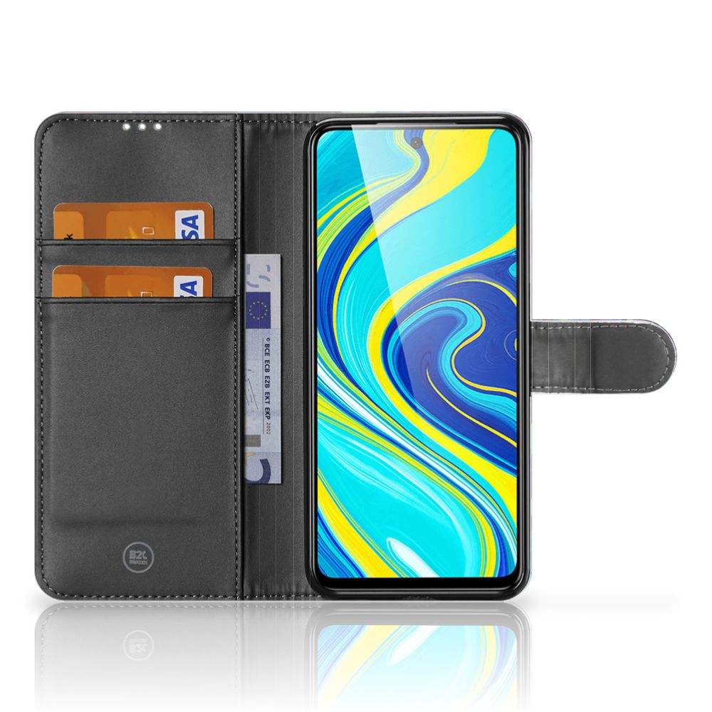 Xiaomi Redmi Note 9 Pro | Note 9S Book Case Abstract Green Blue