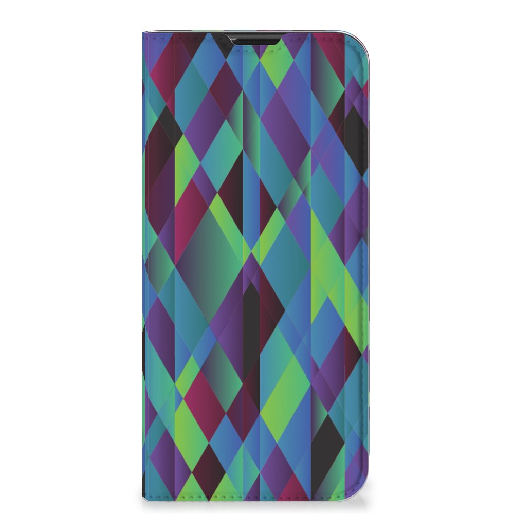 Nokia G10 | G20 Stand Case Abstract Green Blue