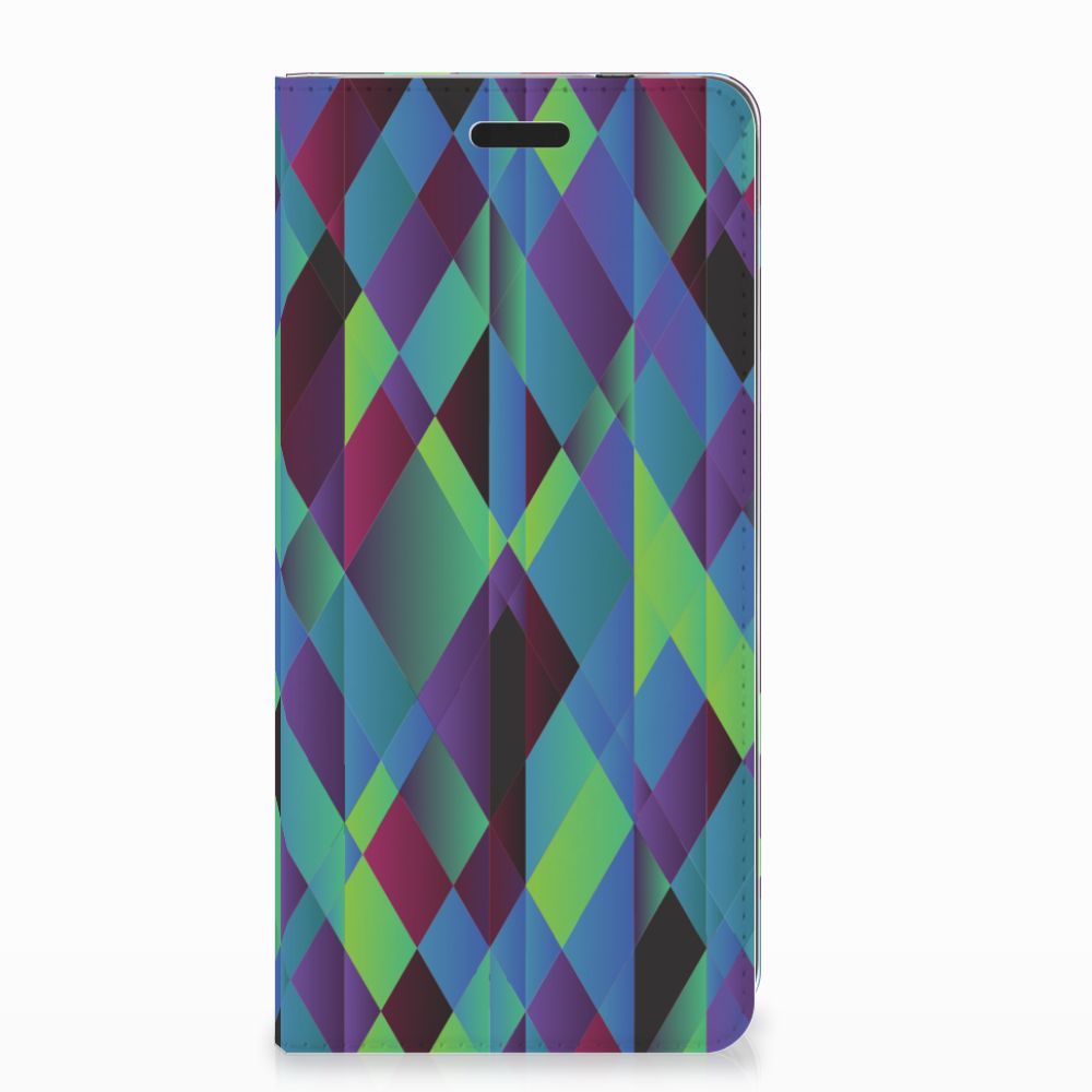 Nokia 3.1 (2018) Stand Case Abstract Green Blue