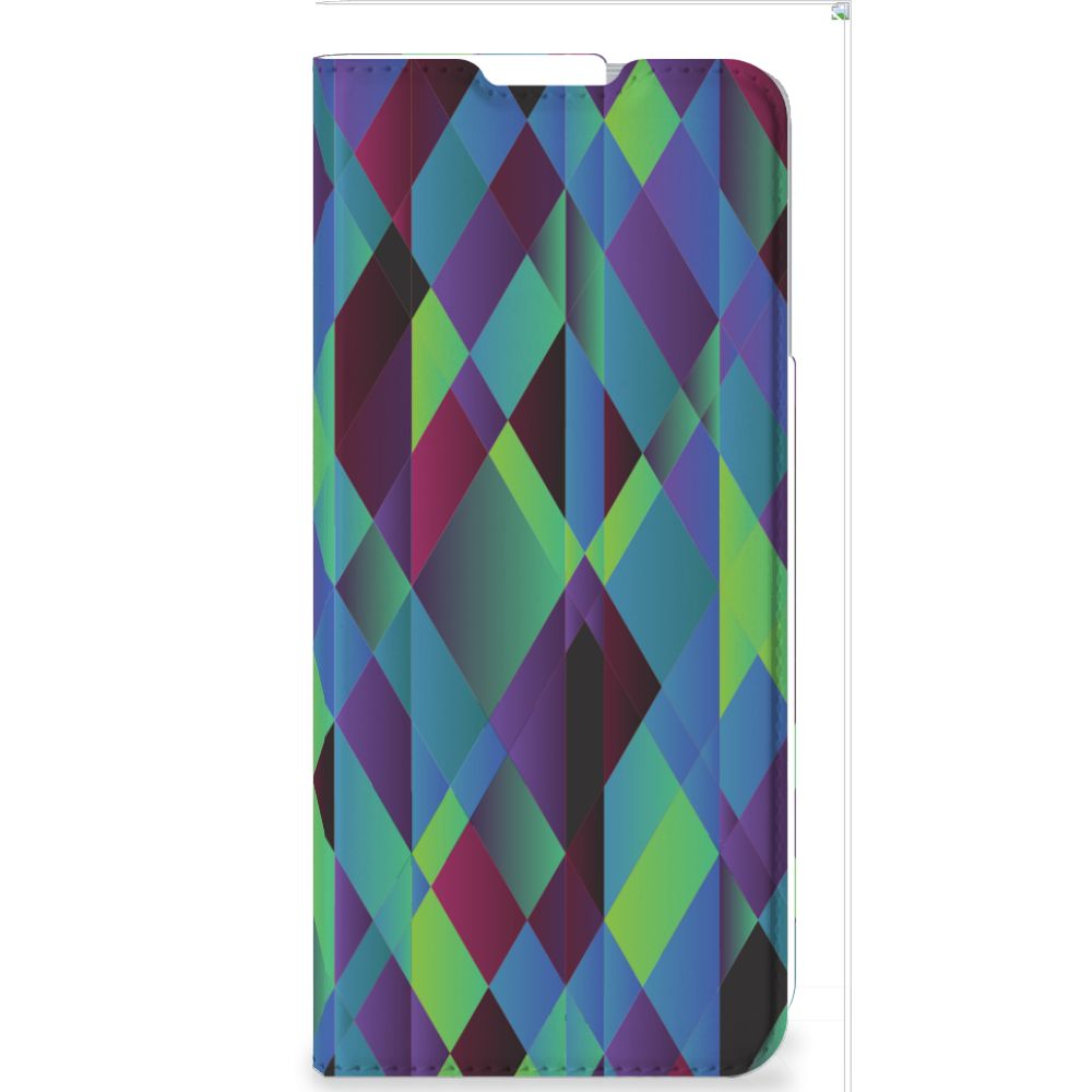 OnePlus Nord CE 2 5G Stand Case Abstract Green Blue