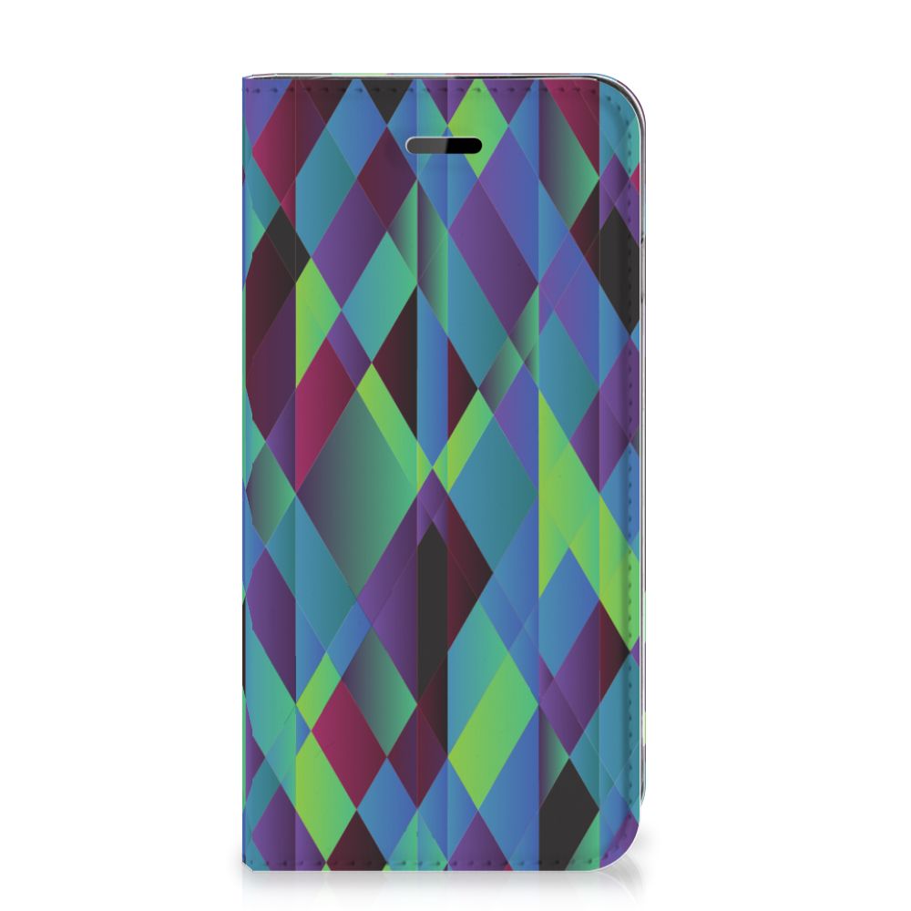 iPhone 7 | 8 | SE (2020) | SE (2022) Stand Case Abstract Green Blue