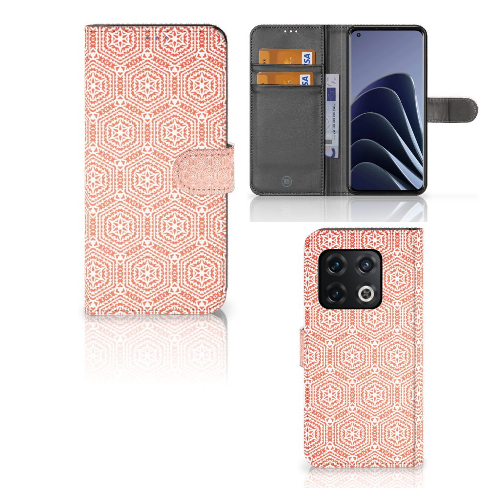 OnePlus 10 Pro Telefoon Hoesje Pattern Orange