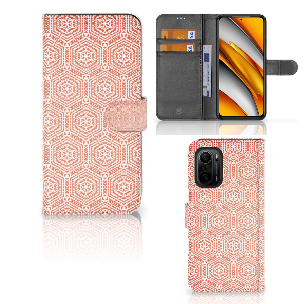 Poco F3 | Xiaomi Mi 11i Telefoon Hoesje Pattern Orange