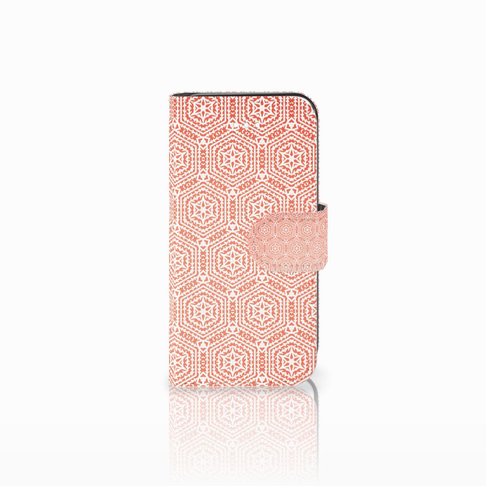 Apple iPhone 5 | 5s | SE Telefoon Hoesje Pattern Orange