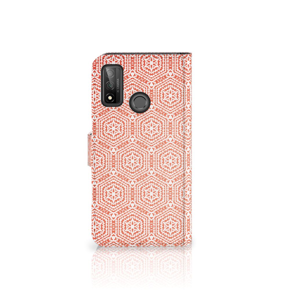 Huawei P Smart 2020 Telefoon Hoesje Pattern Orange