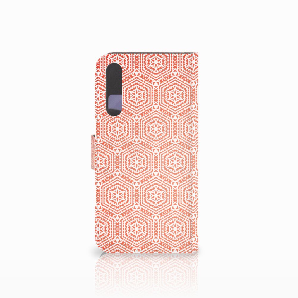 Huawei P20 Pro Telefoon Hoesje Pattern Orange