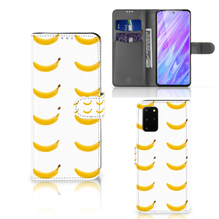 Samsung Galaxy S20 Plus Book Cover Banana