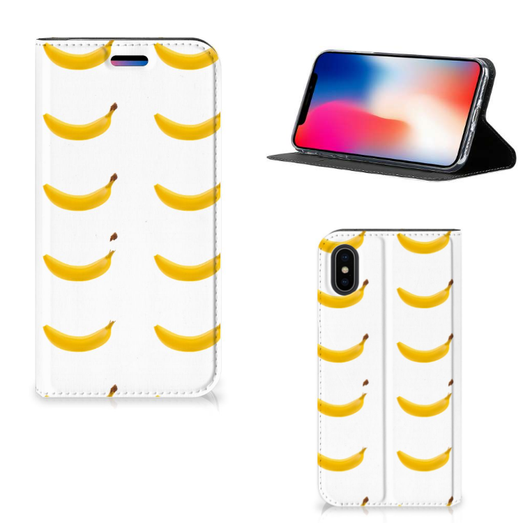 Apple iPhone X | Xs Flip Style Cover Banana