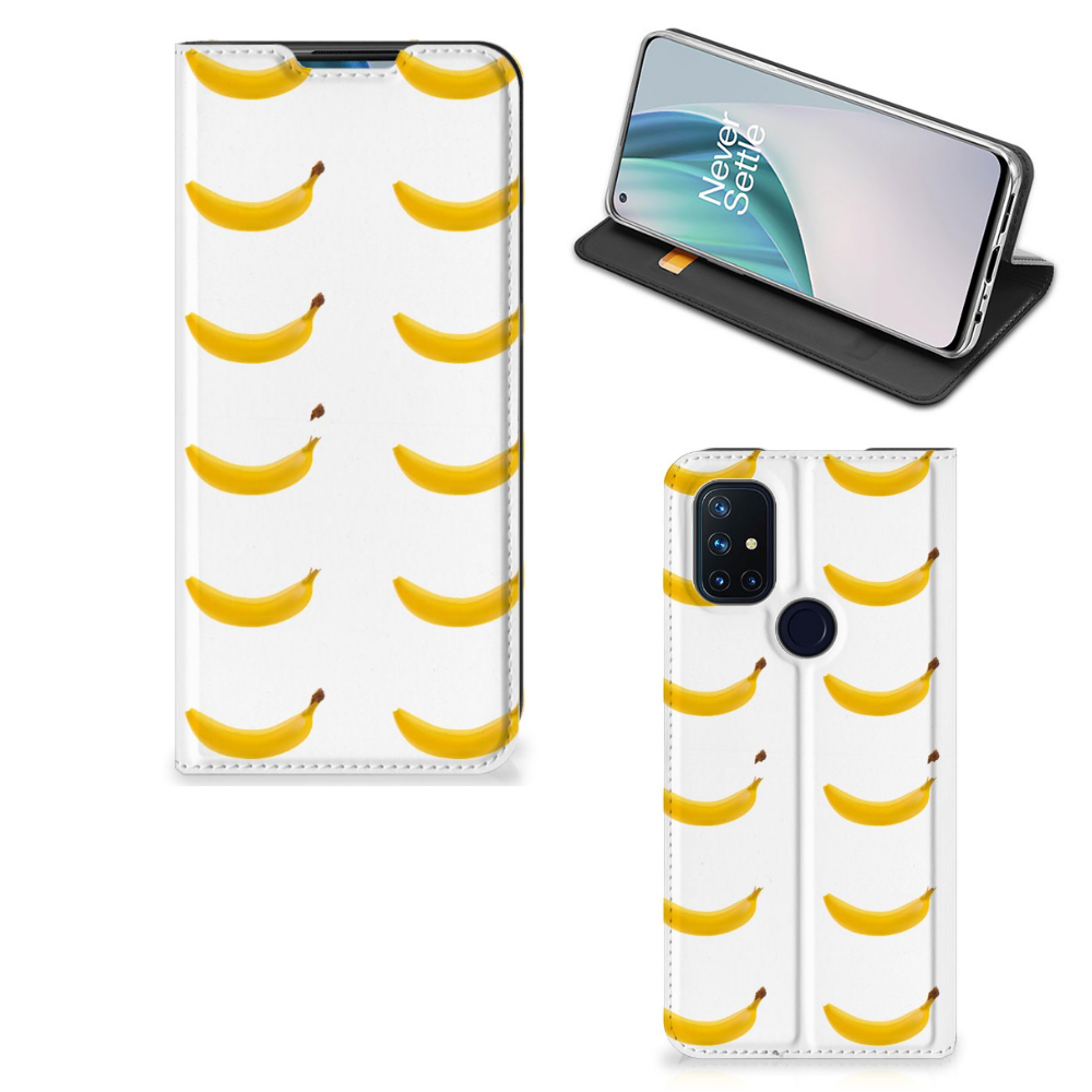 OnePlus Nord N10 5G Flip Style Cover Banana
