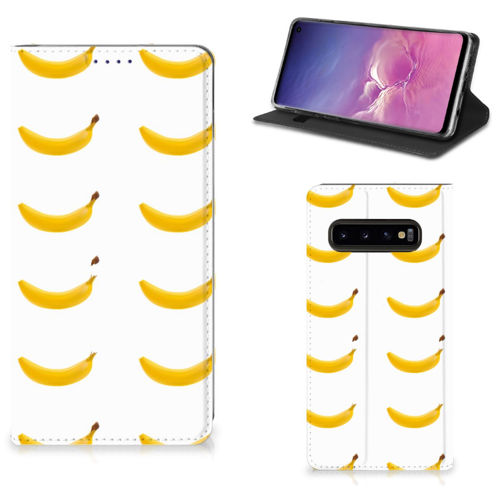 Samsung Galaxy S10 Flip Style Cover Banana