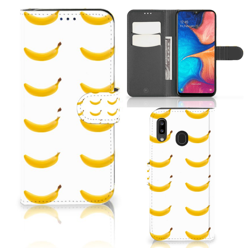Samsung Galaxy A30 Book Cover Banana