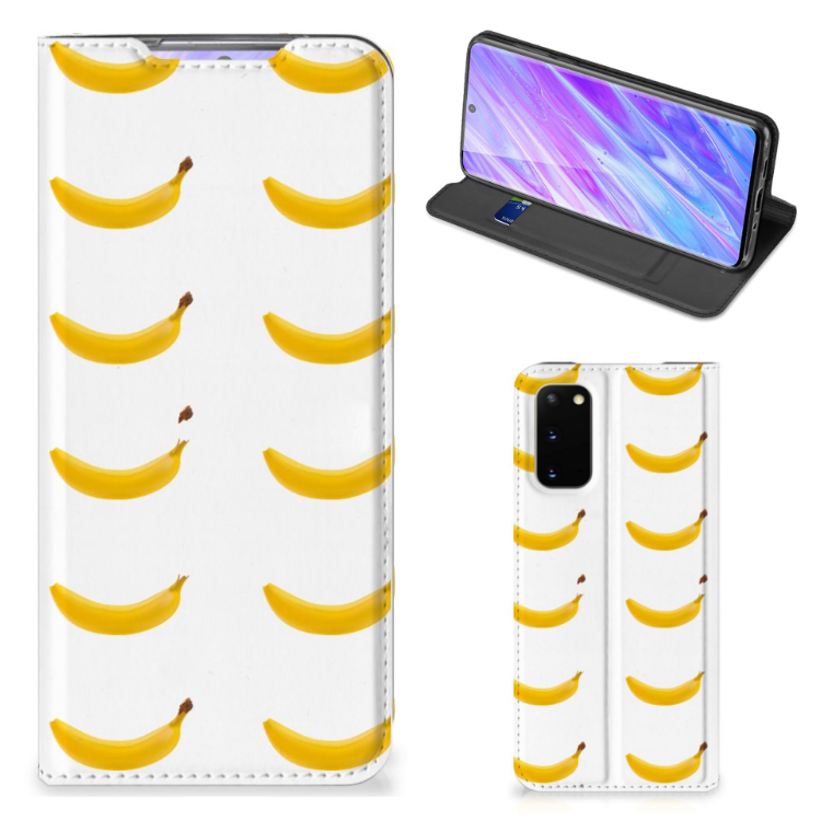 Samsung Galaxy S20 Flip Style Cover Banana