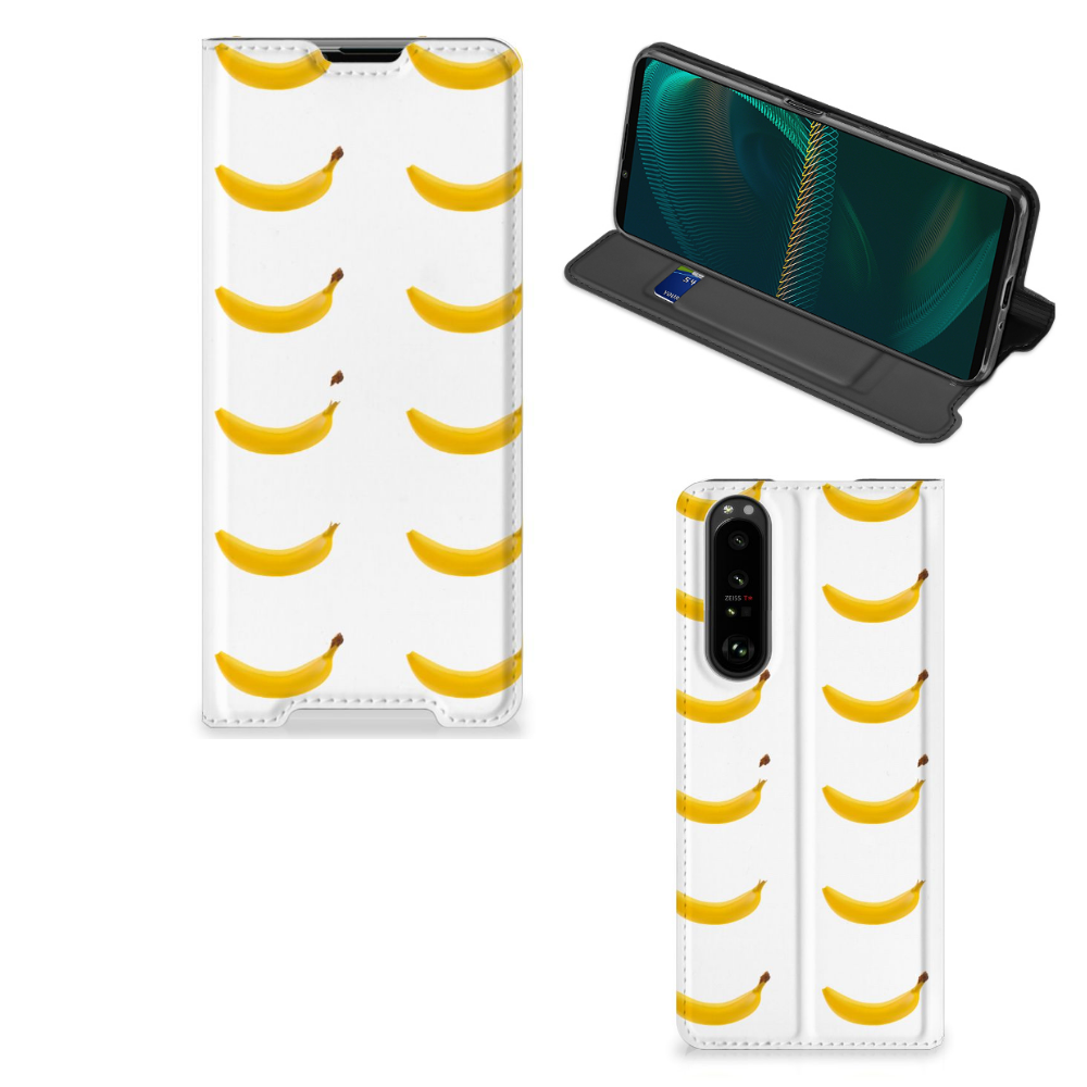 Sony Xperia 5 III Flip Style Cover Banana