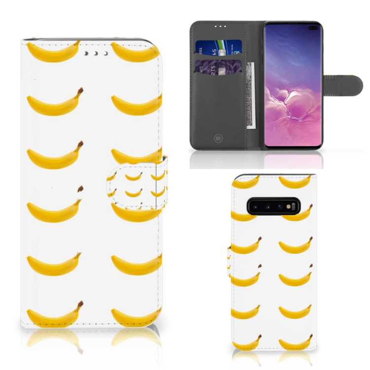 Samsung Galaxy S10 Plus Book Cover Banana
