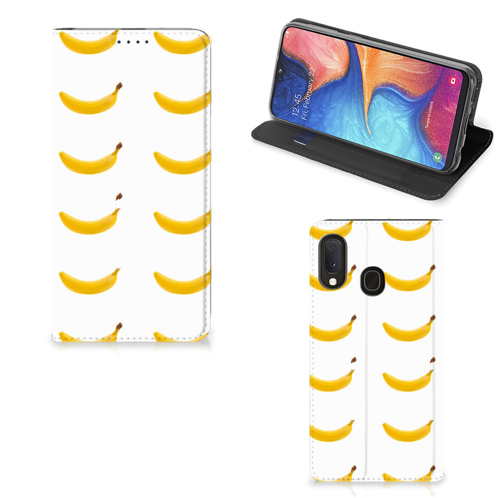 Samsung Galaxy A20e Flip Style Cover Banana