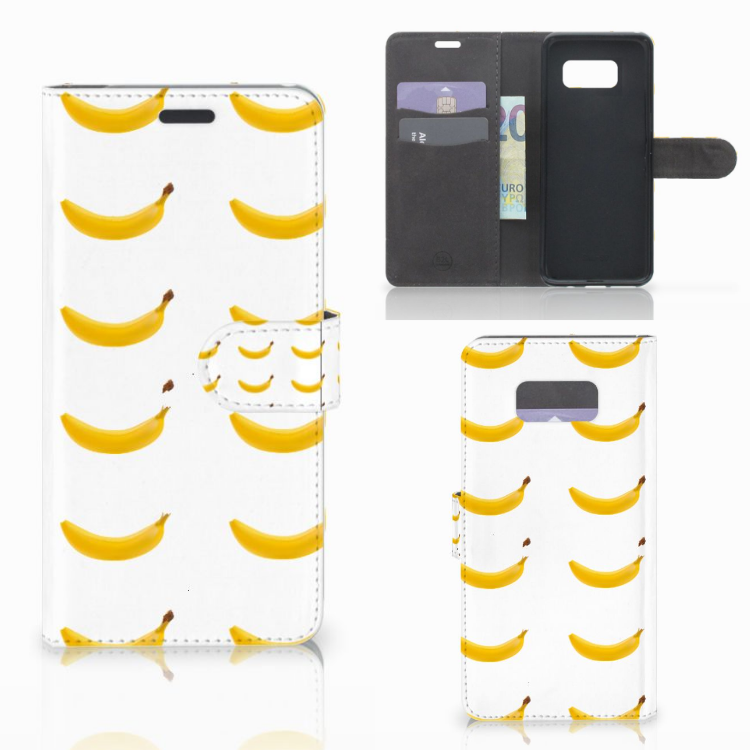 Samsung Galaxy S8 Plus Book Cover Banana