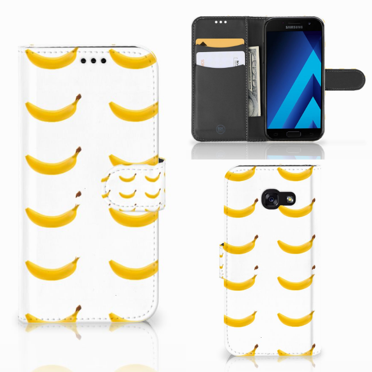 Samsung Galaxy A5 2017 Book Cover Banana
