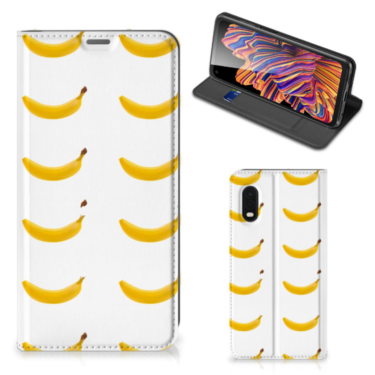 Samsung Xcover Pro Flip Style Cover Banana