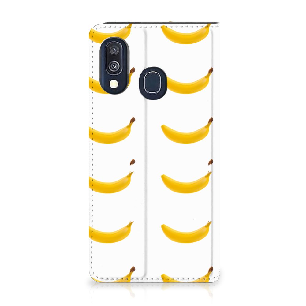 Samsung Galaxy A40 Flip Style Cover Banana