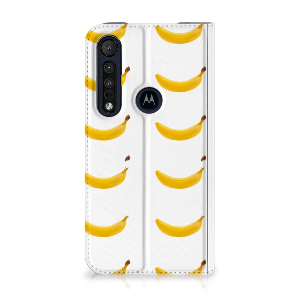 Motorola G8 Plus Flip Style Cover Banana