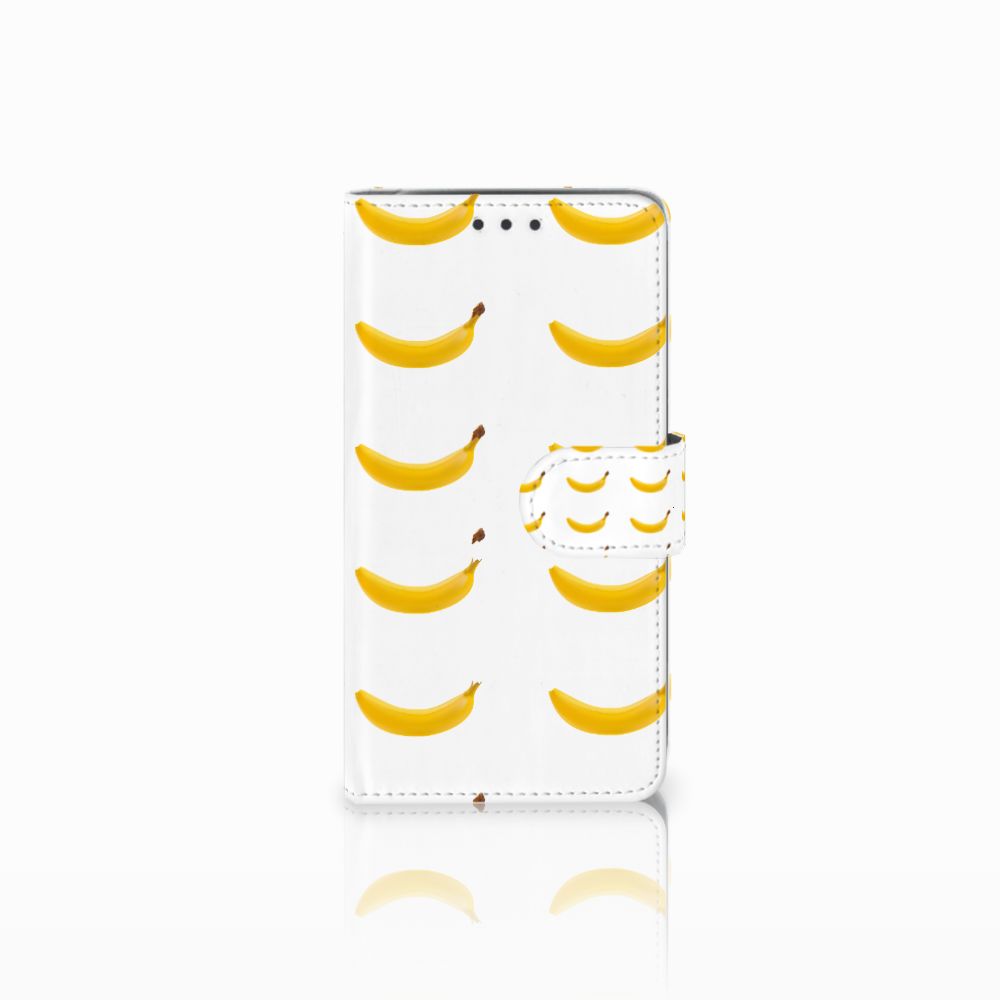 LG Q6 | LG Q6 Plus Book Cover Banana