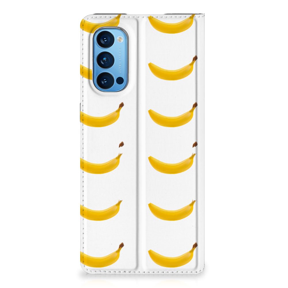 OPPO Reno4 Pro 5G Flip Style Cover Banana