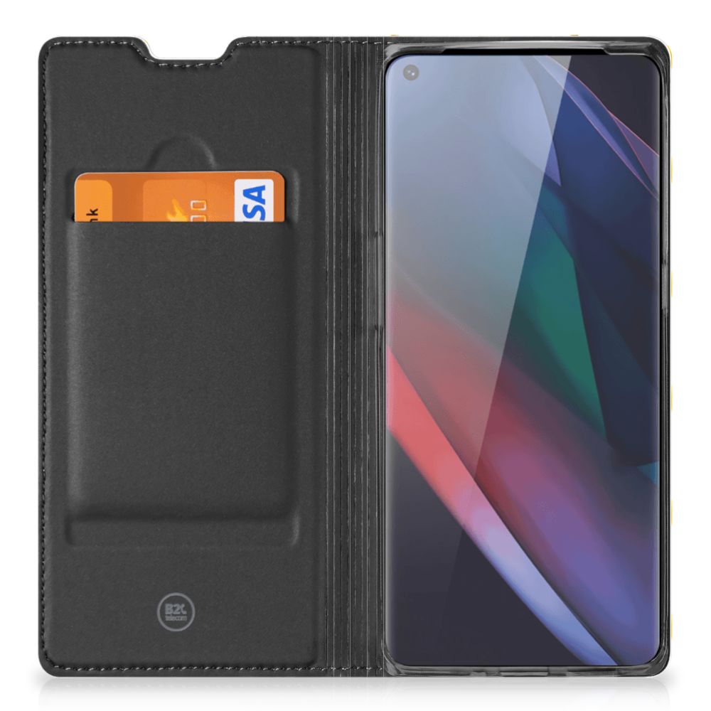 OPPO Find X3 Neo Flip Style Cover Banana