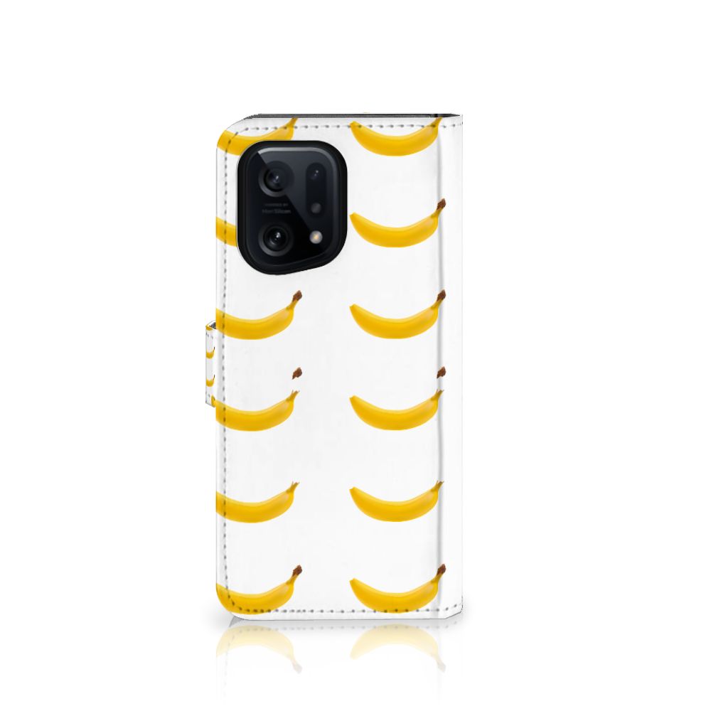 OPPO Find X5 Book Cover Banana