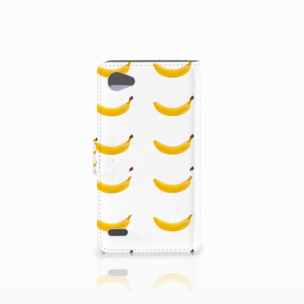 LG Q6 | LG Q6 Plus Book Cover Banana