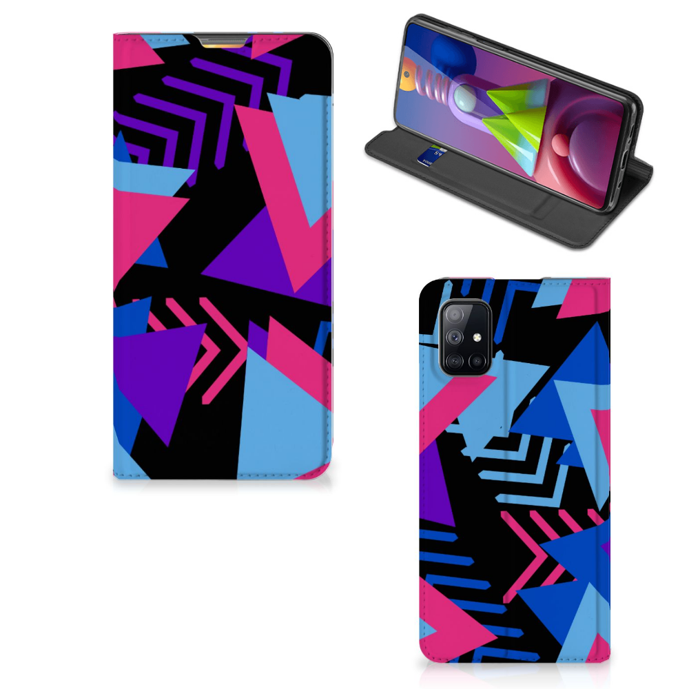 Samsung Galaxy M51 Stand Case Funky Triangle