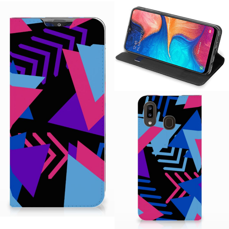 Samsung Galaxy A30 Stand Case Funky Triangle