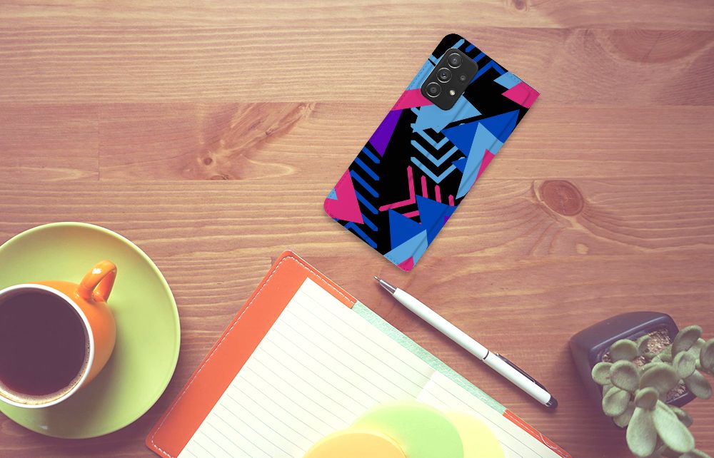 Samsung Galaxy A52 Stand Case Funky Triangle
