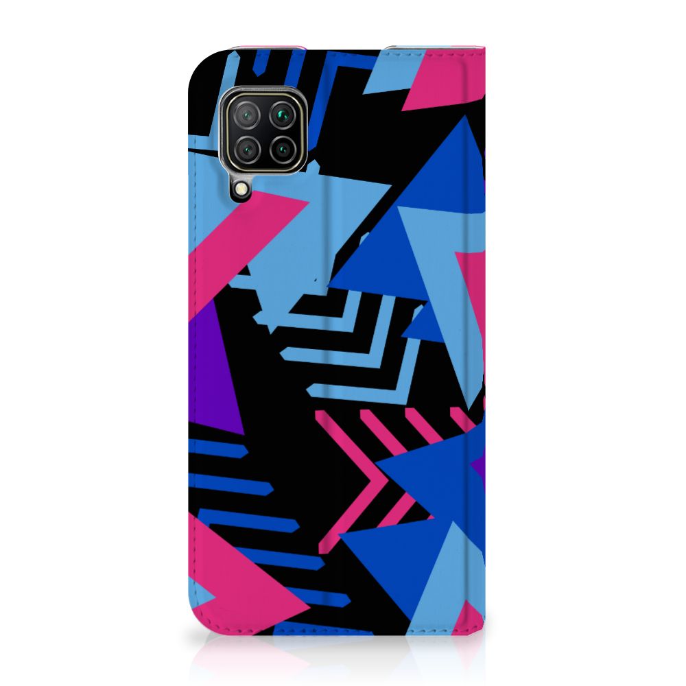 Huawei P40 Lite Stand Case Funky Triangle