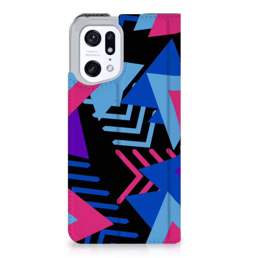 OPPO Find X5 Pro Stand Case Funky Triangle