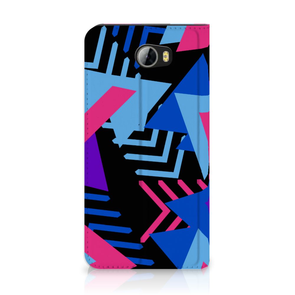 Huawei Y5 2 | Y6 Compact Stand Case Funky Triangle