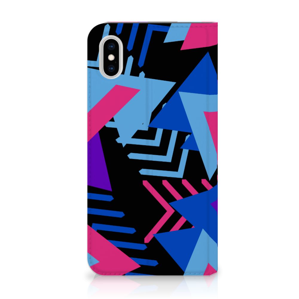 Apple iPhone Xs Max Stand Case Funky Triangle