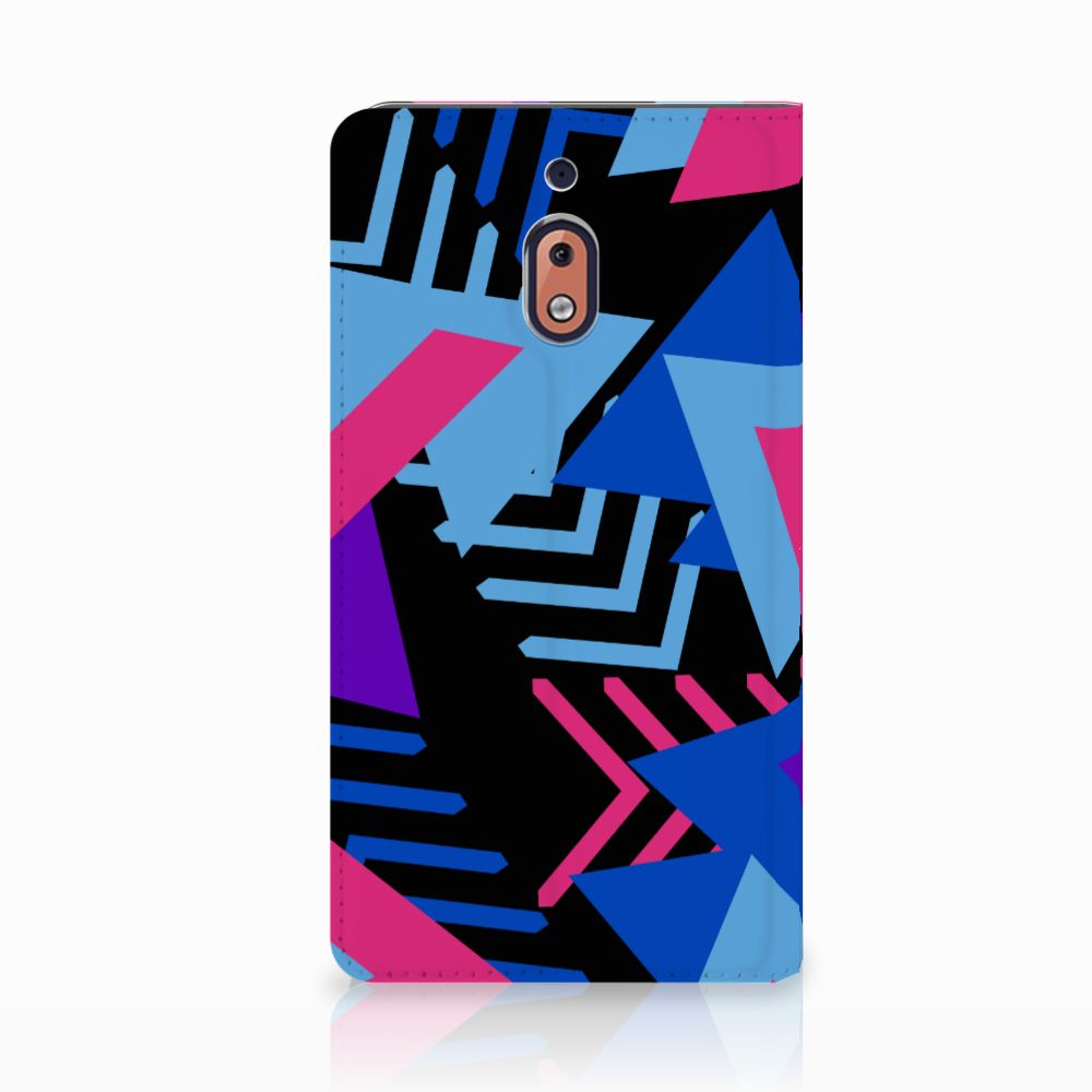 Nokia 2.1 2018 Stand Case Funky Triangle